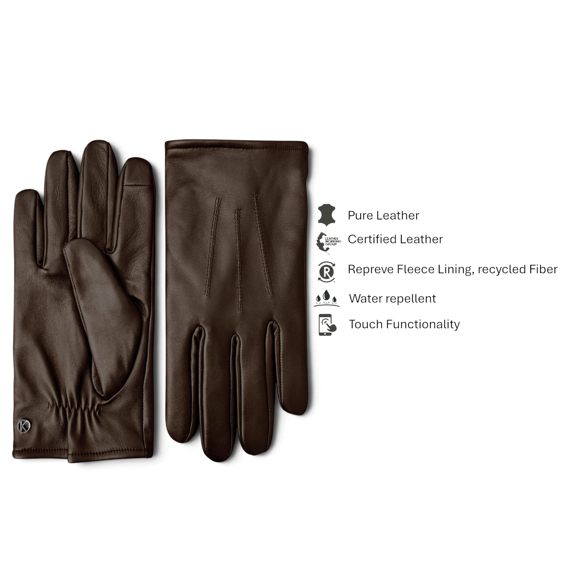 Men`s Lamb Leather gloves style Liam Men`s Lamb Leather gloves style Liam