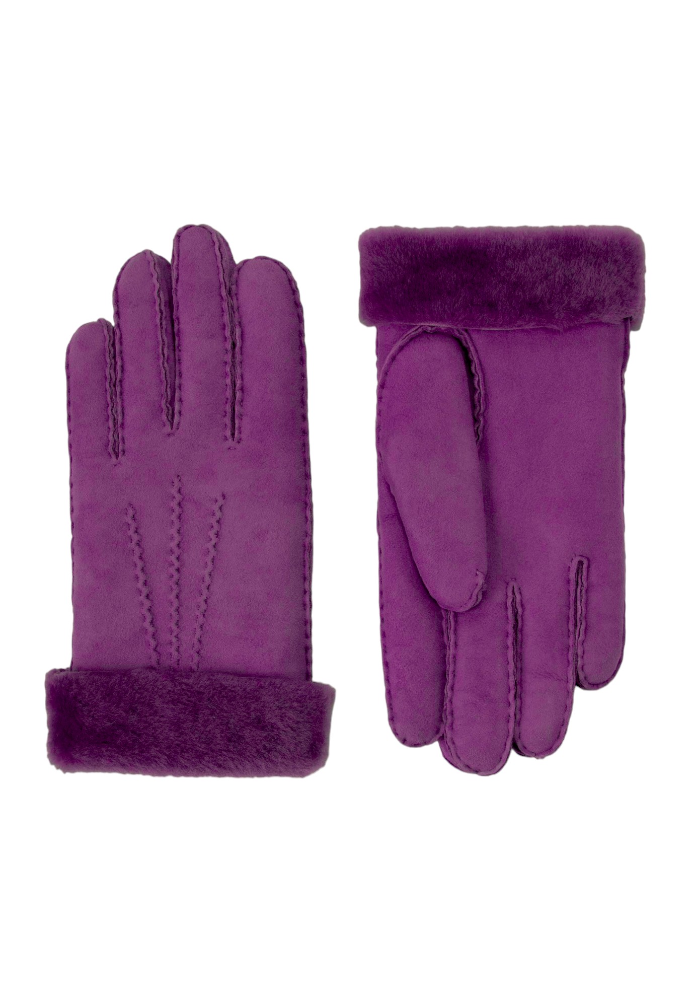 Kessler ILVY Lammfellhandschuh Damen peonie Lammfell