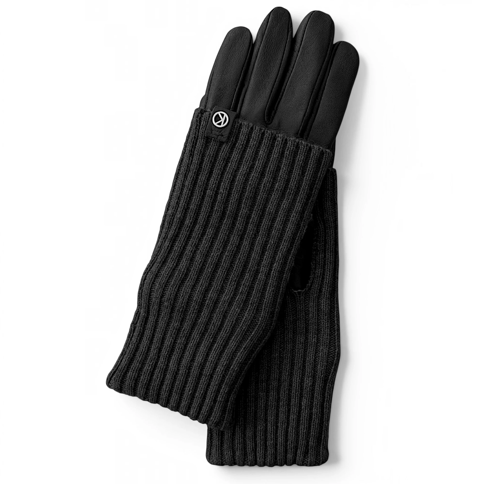 Damenhandschuhe mit Strickstulpe Damenhandschuhe mit Strickstulpe