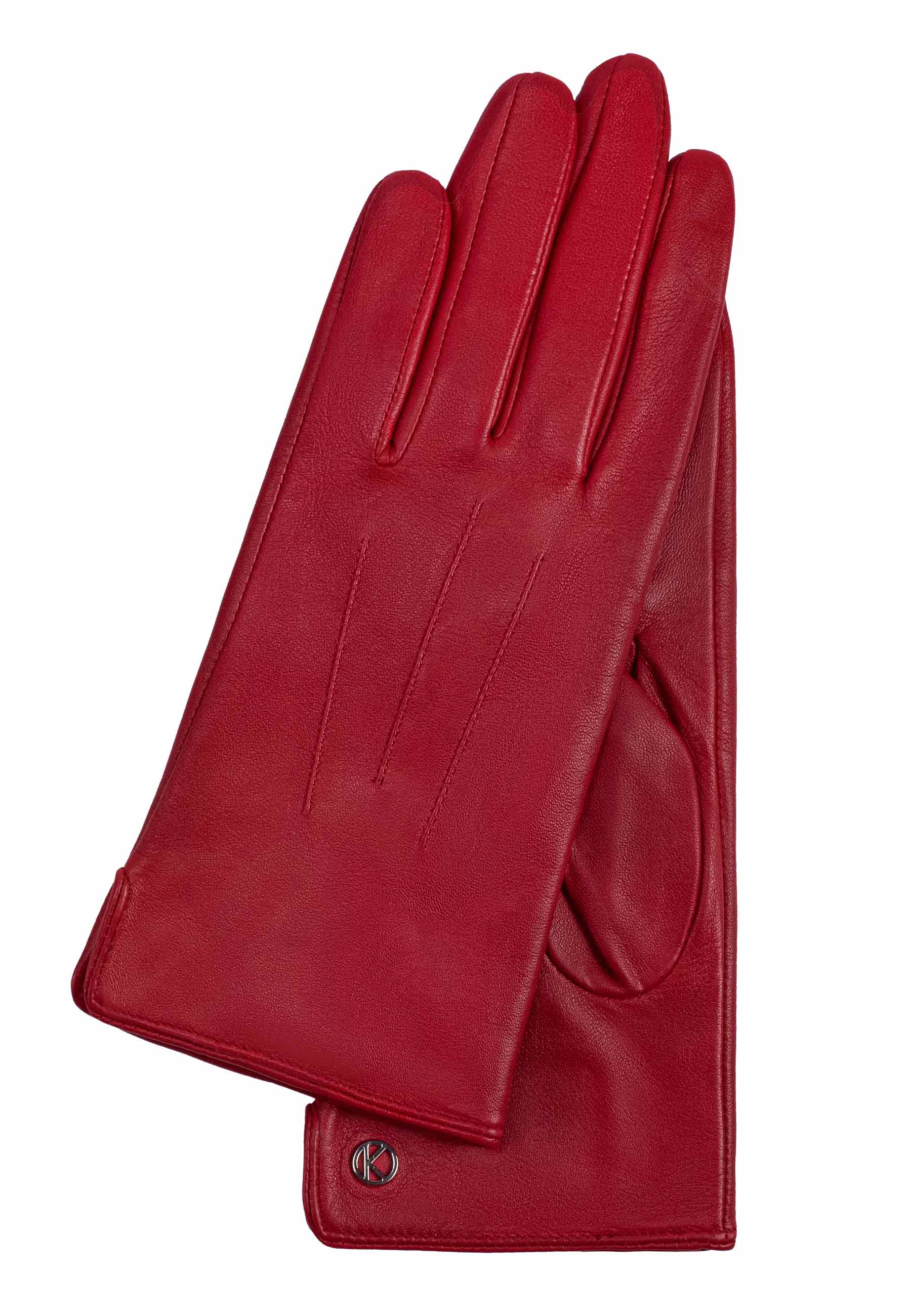 Kessler CARLA Lederhandschuh Damen crimson red Leder