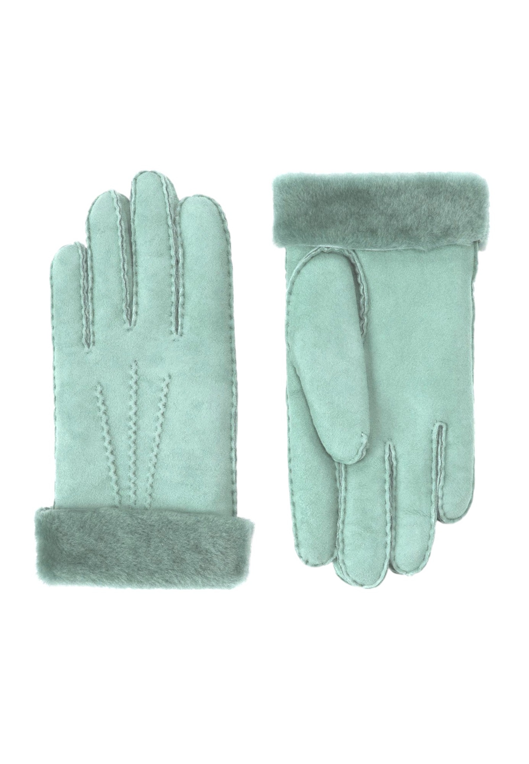 Kessler ILVY Lammfellhandschuh Damen ice mint Lammfell