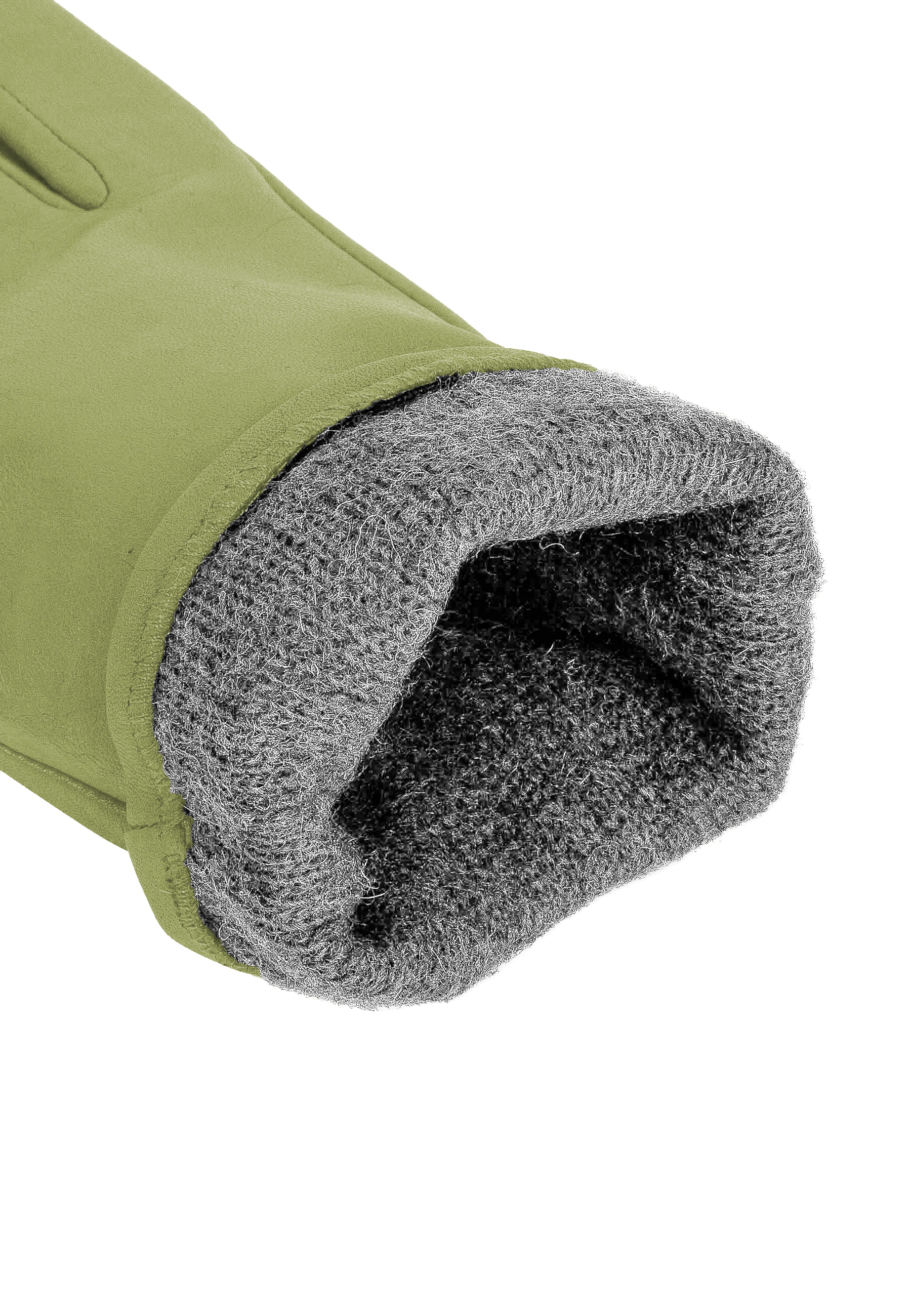 Kessler CHELSEA Lederhandschuh Damen matcha Leder