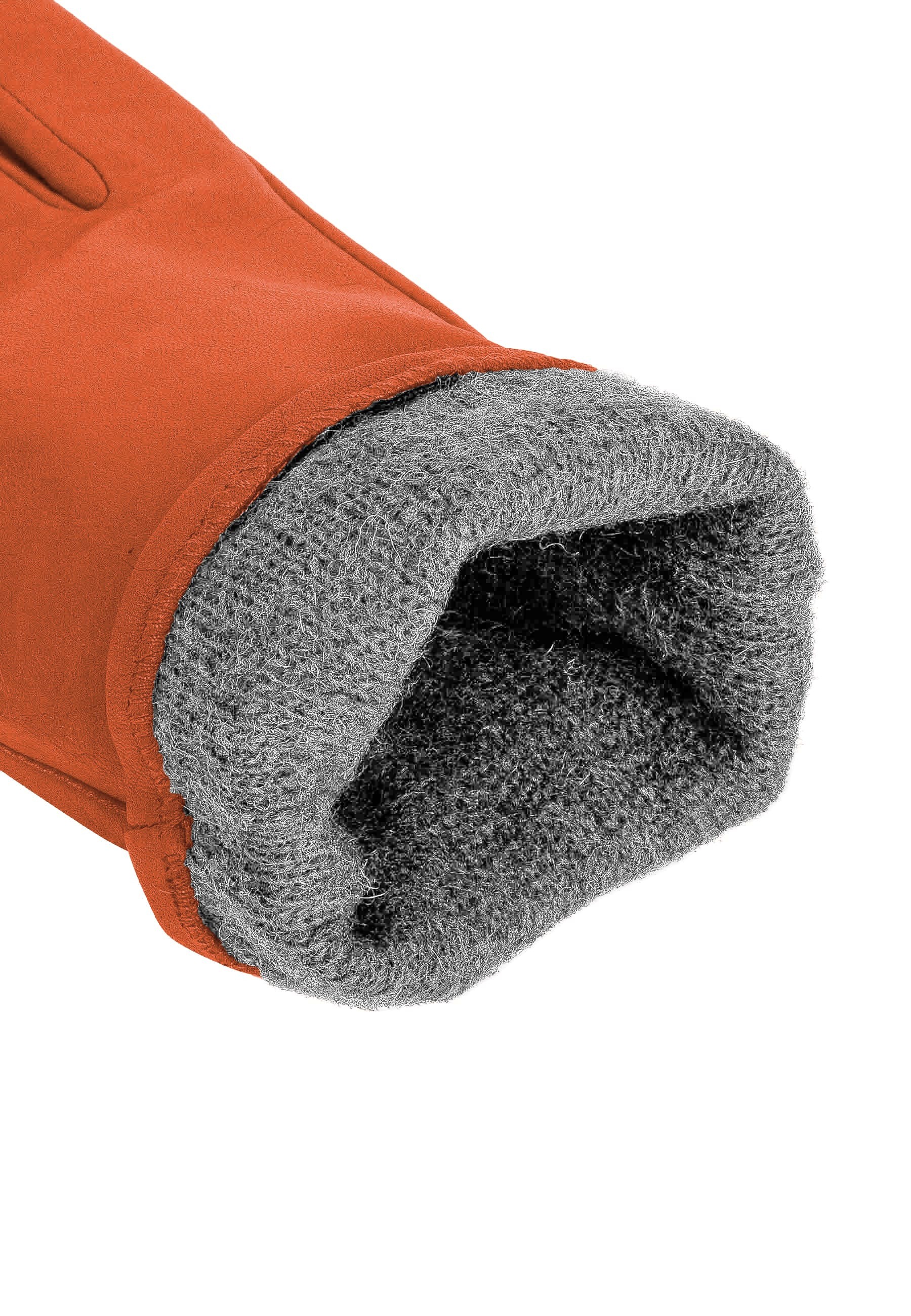 Kessler CHELSEA Lederhandschuh Damen vermillion orange Leder