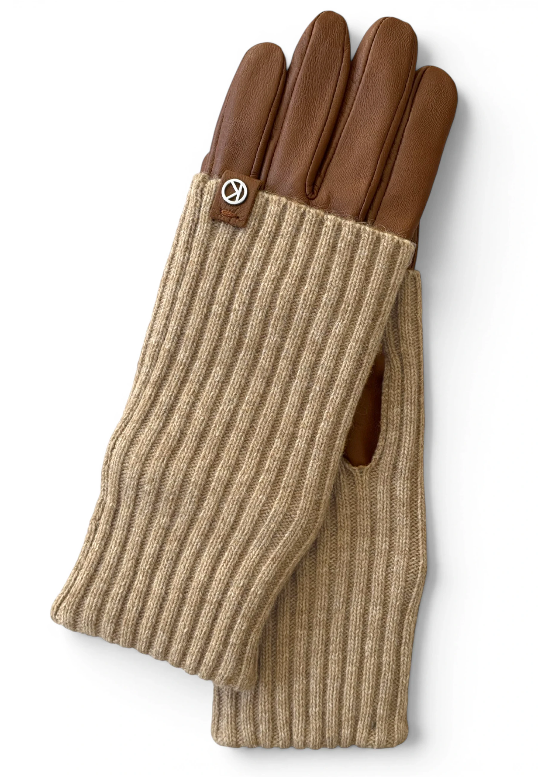 Damenhandschuhe mit Strickstulpe