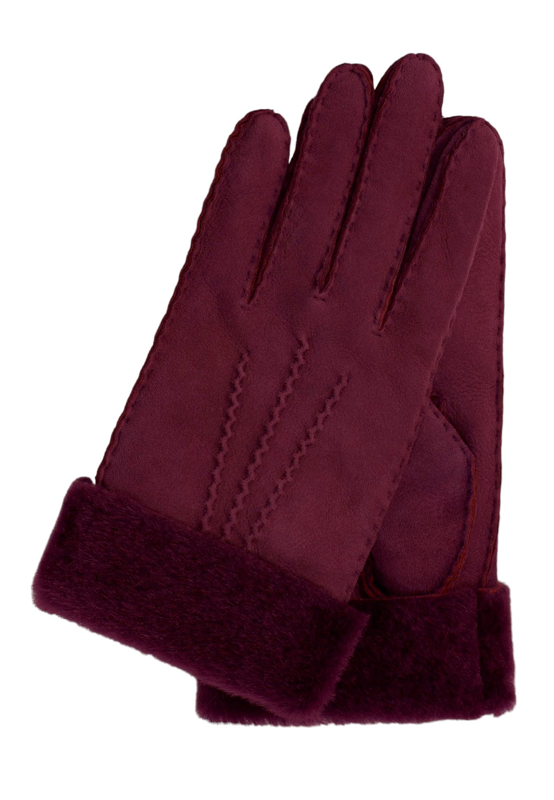 Kessler ILVY Lammfellhandschuh Damen bordeaux Lammfell
