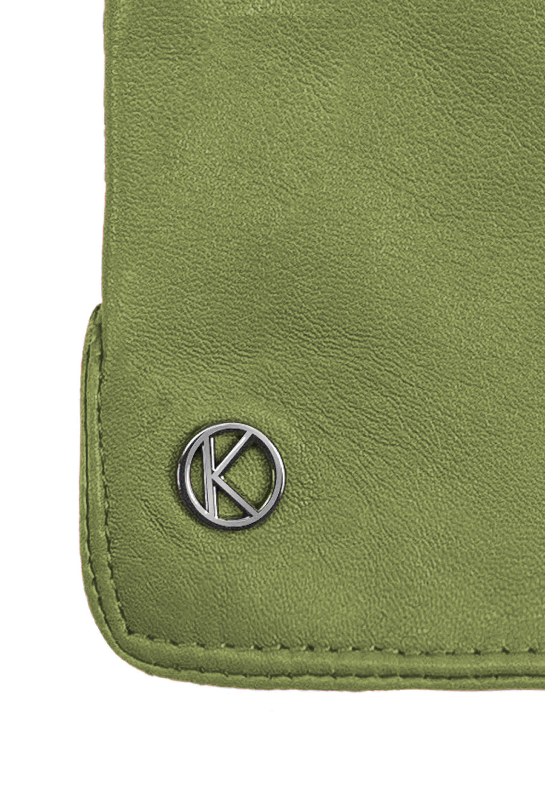 Kessler CARLA Lederhandschuh Damen matcha Leder