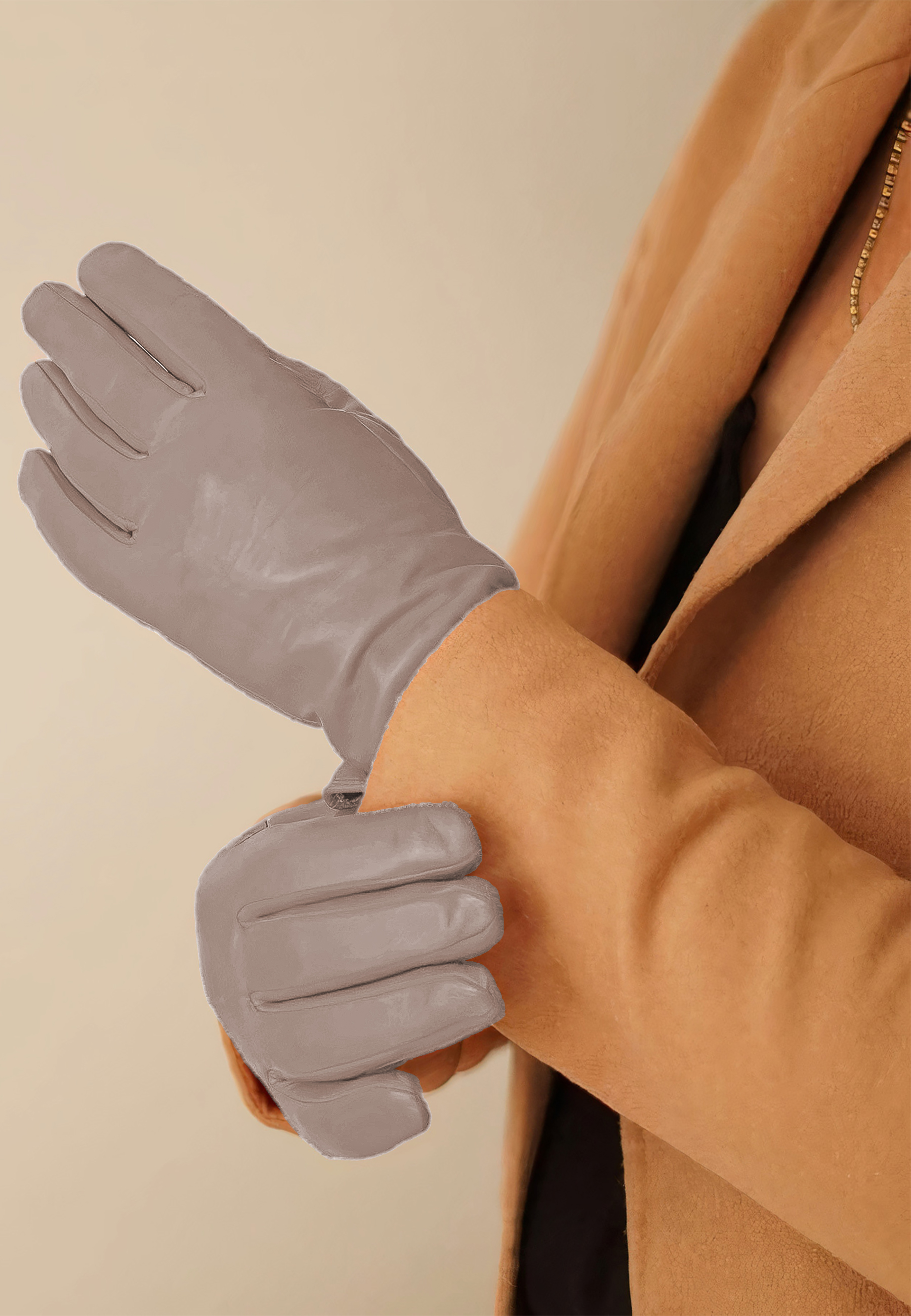 Kessler CHELSEA Lederhandschuh Damen mink Leder