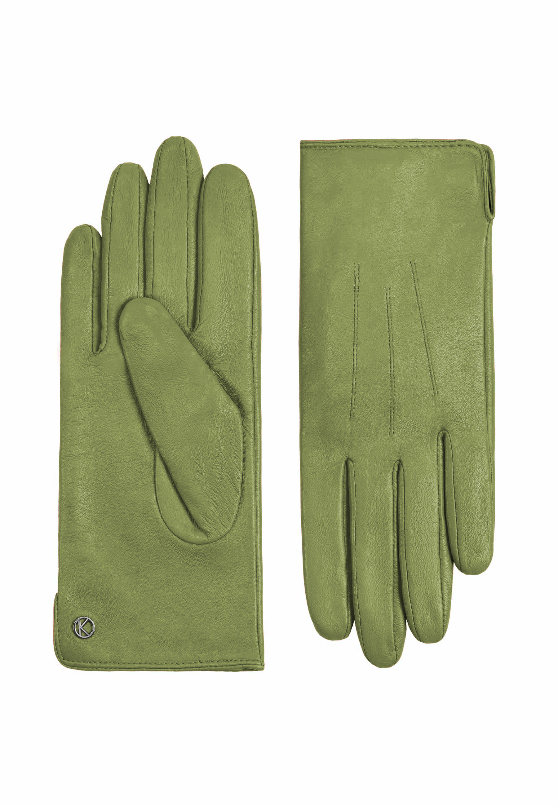 Kessler CARLA Lederhandschuh Damen matcha Leder