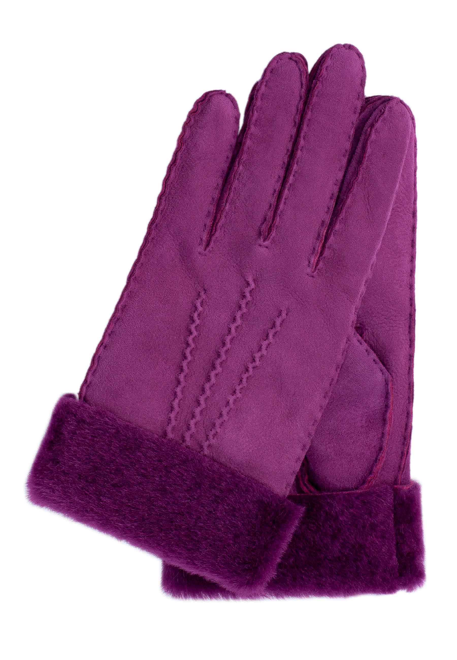 Kessler ILVY Lammfellhandschuh Damen peonie Lammfell