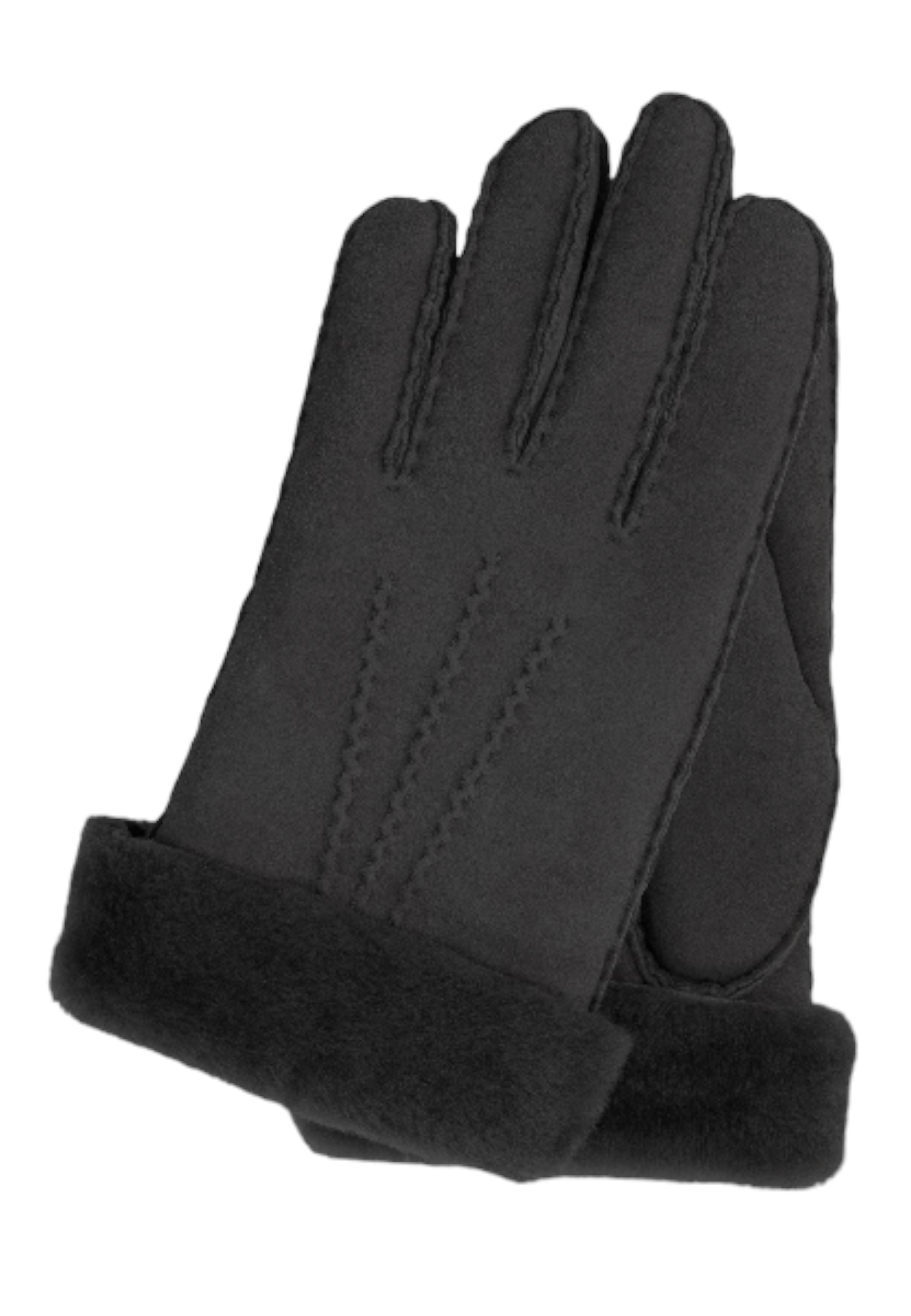 Kessler ILVY Lammfellhandschuh Damen schwarz Lammfell