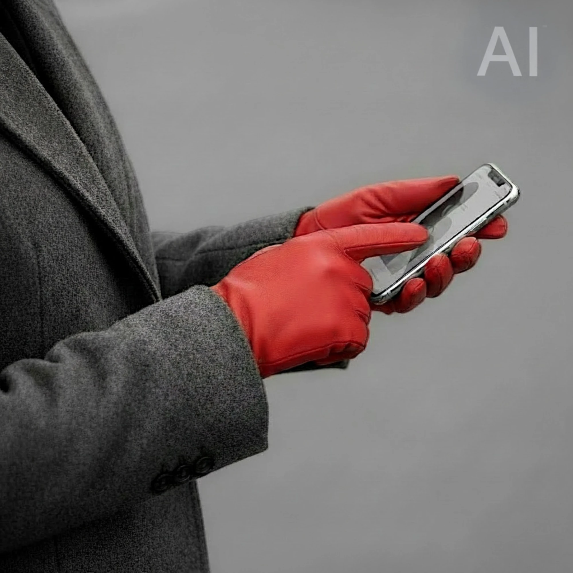 Women`S Leather Gloves Style Chelsea