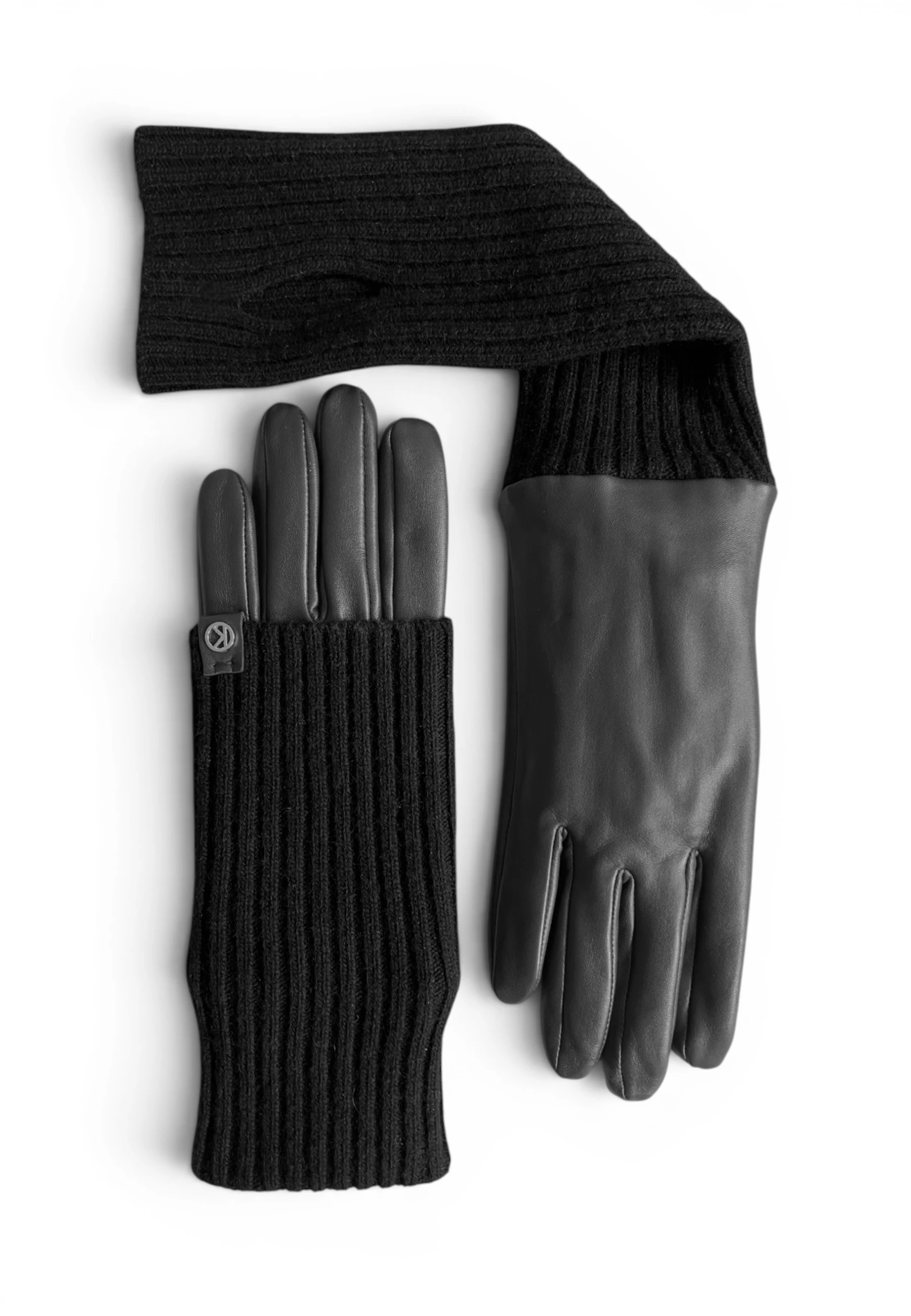 Damenhandschuhe mit Strickstulpe