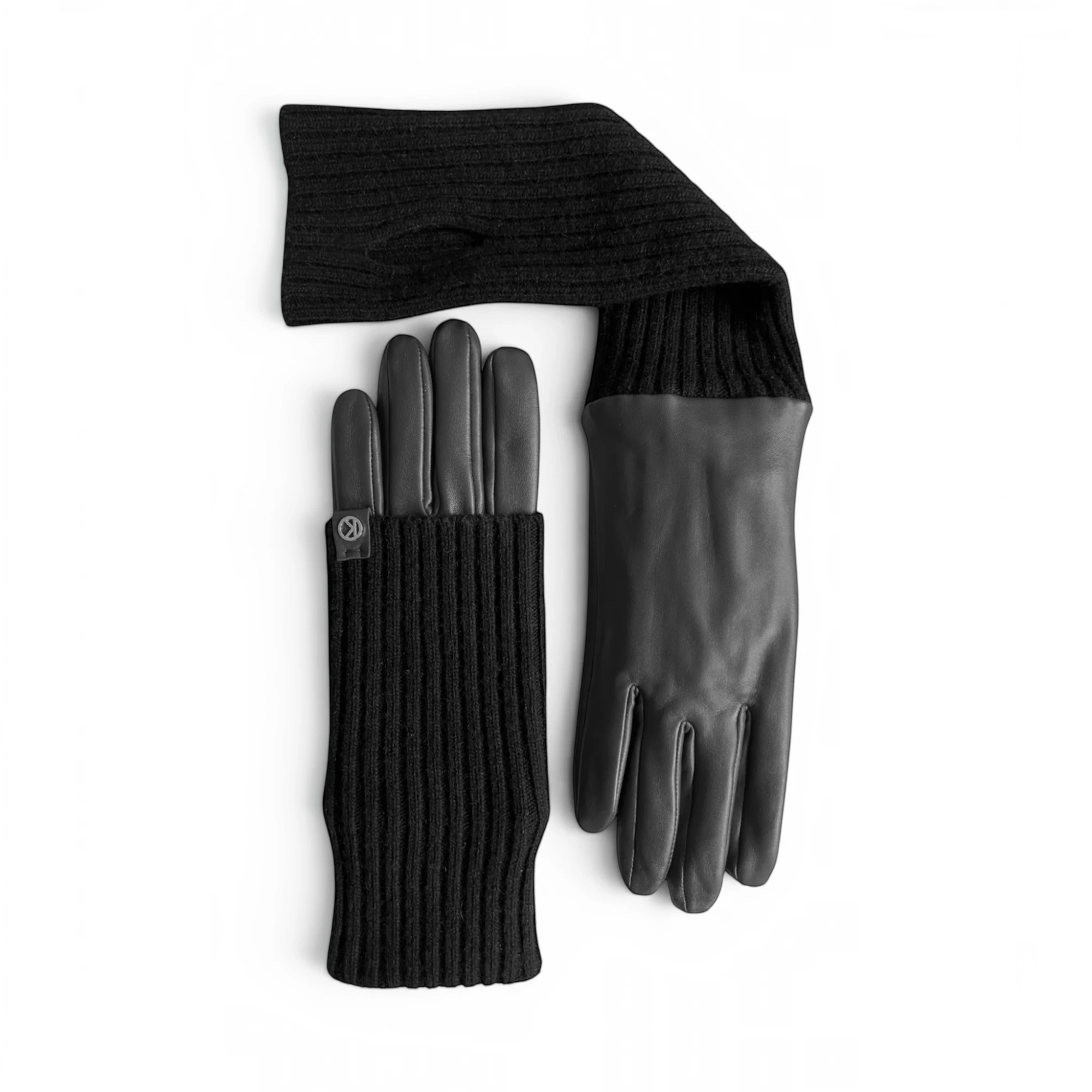 Damenhandschuhe mit Strickstulpe Damenhandschuhe mit Strickstulpe