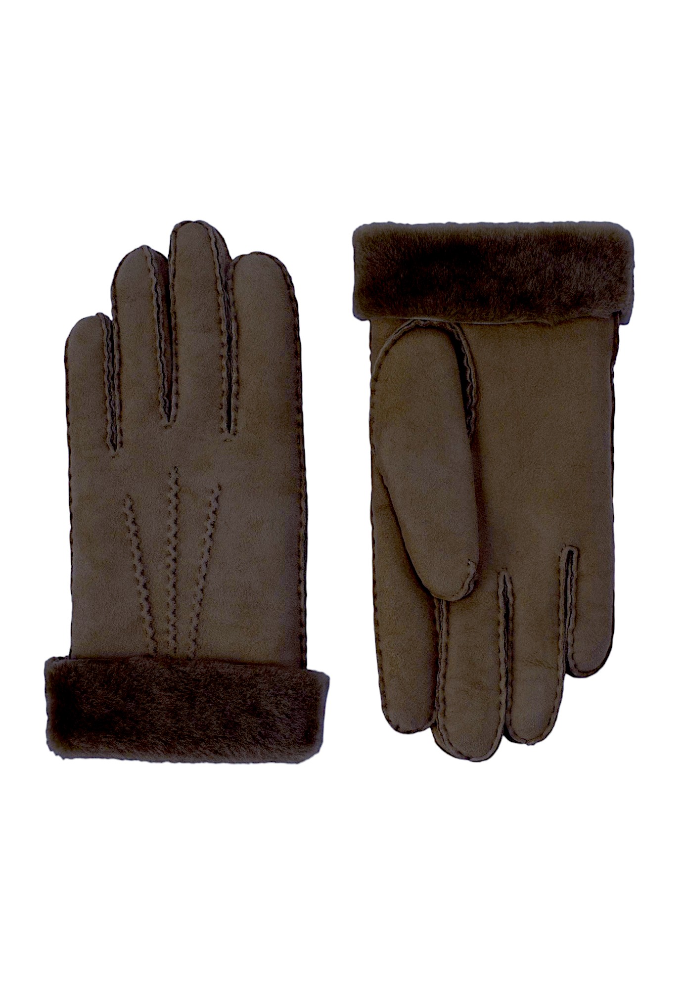 Kessler ILVY Lammfellhandschuh Damen dark brown Lammfell