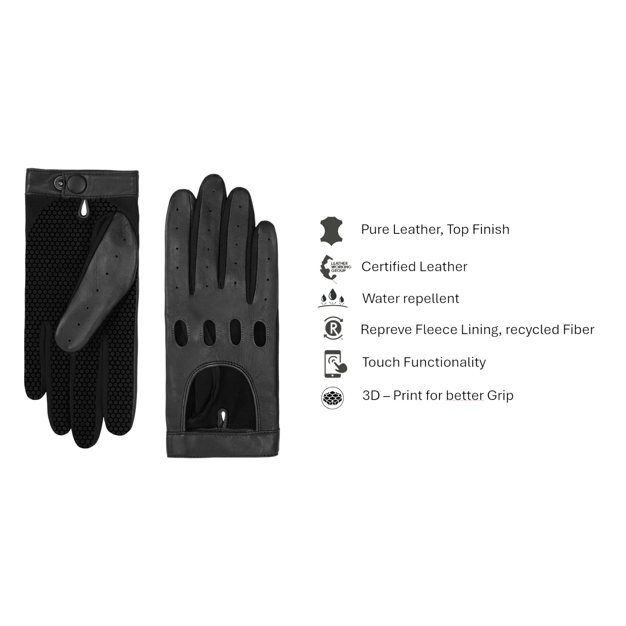 Driver`s Gloves Style Mia Grip Driver Driver`s Gloves Style Mia Grip Driver